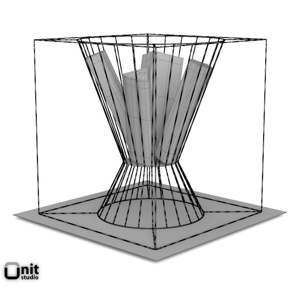 Skargaarden Boo fire basket 3D model_8