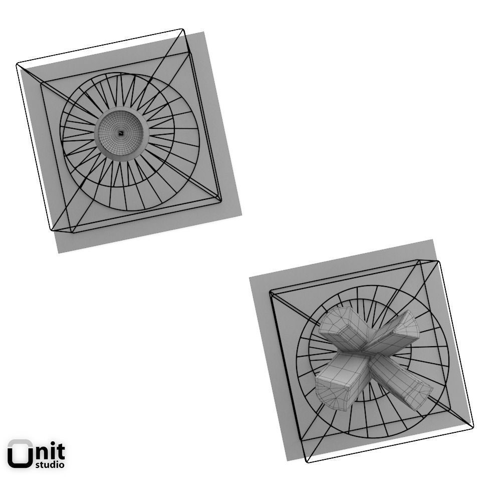 Skargaarden Boo fire basket 3D model_14