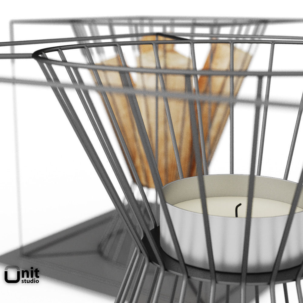 Skargaarden Boo fire basket 3D model_7