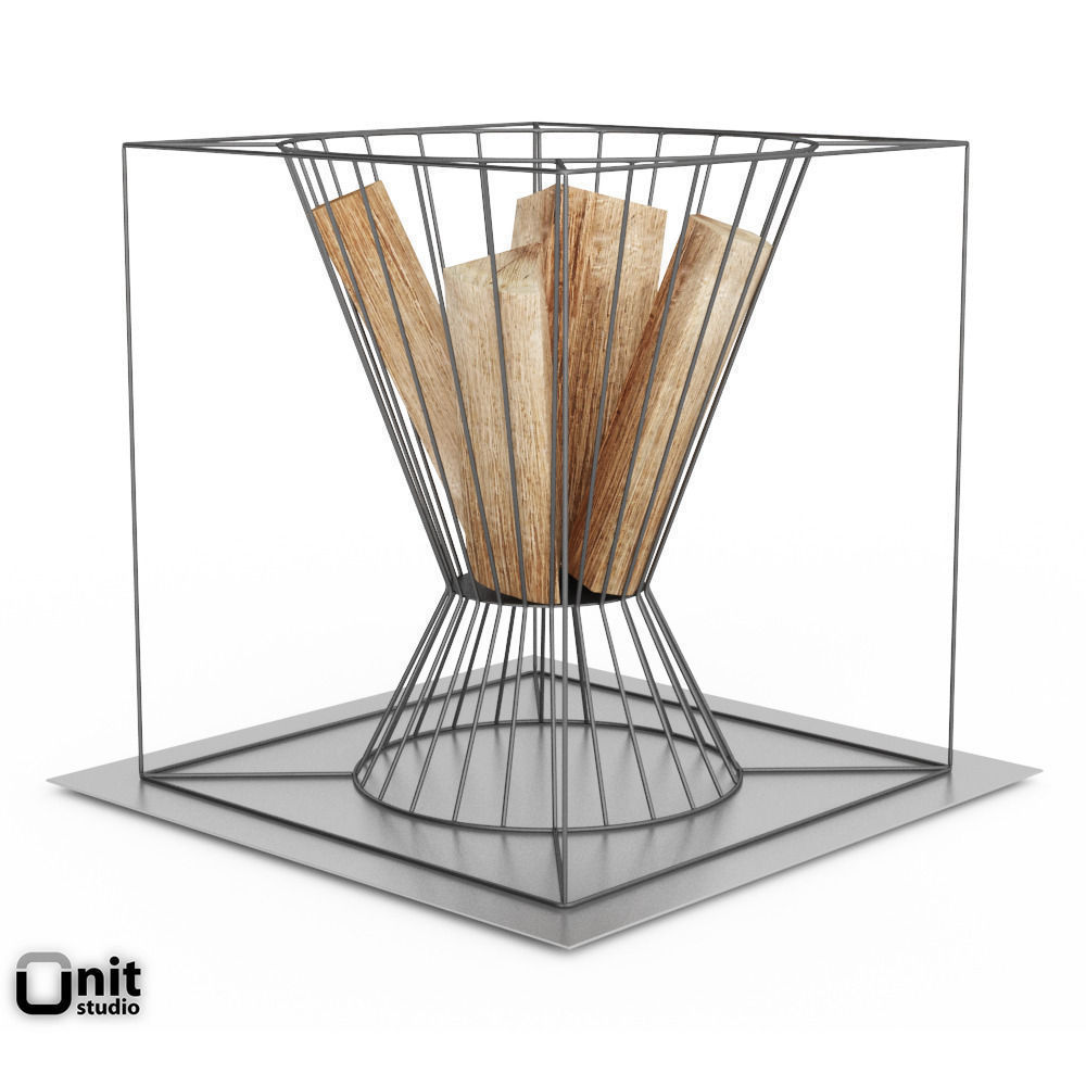 Skargaarden Boo fire basket 3D model_1