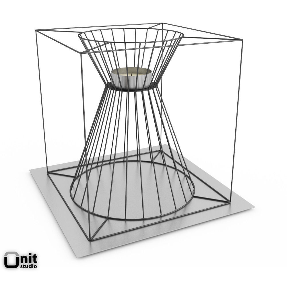 Skargaarden Boo fire basket 3D model_5