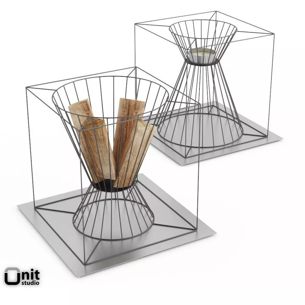 Skargaarden Boo fire basket 3D model_0