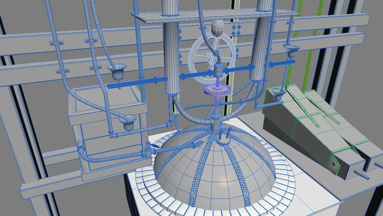 Ivan Polzunov steam engine 3D model_8