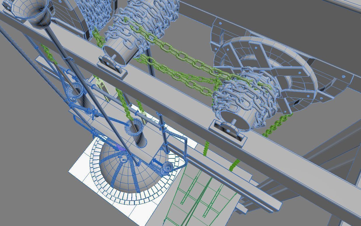 Ivan Polzunov steam engine 3D model_4