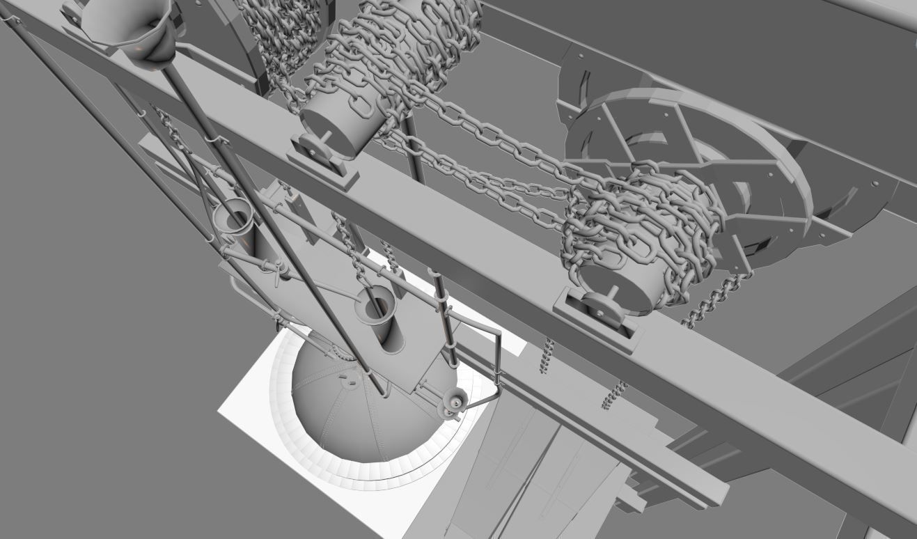 Ivan Polzunov steam engine 3D model_3