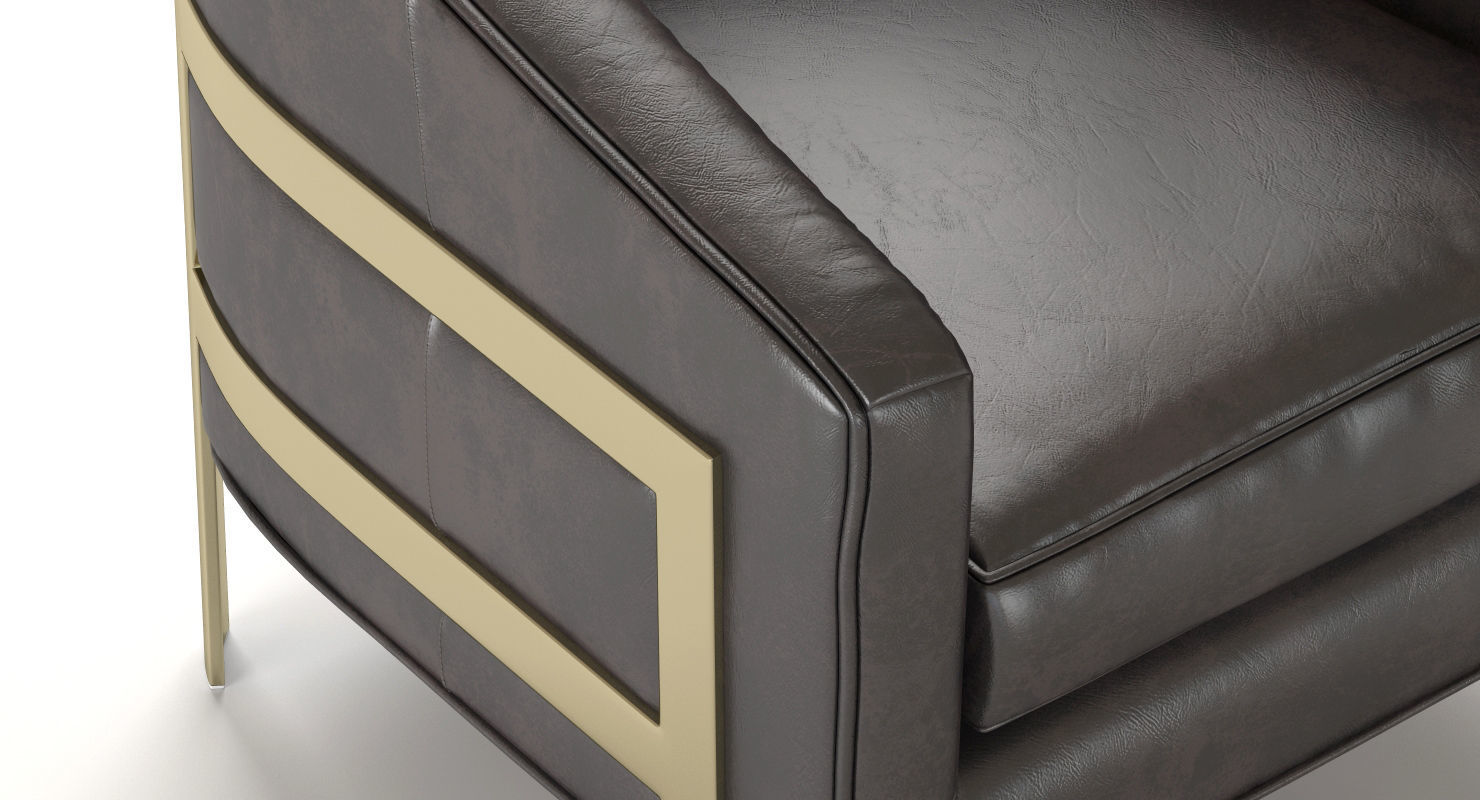 Mitchell Gold Avery Chair 3D model_2