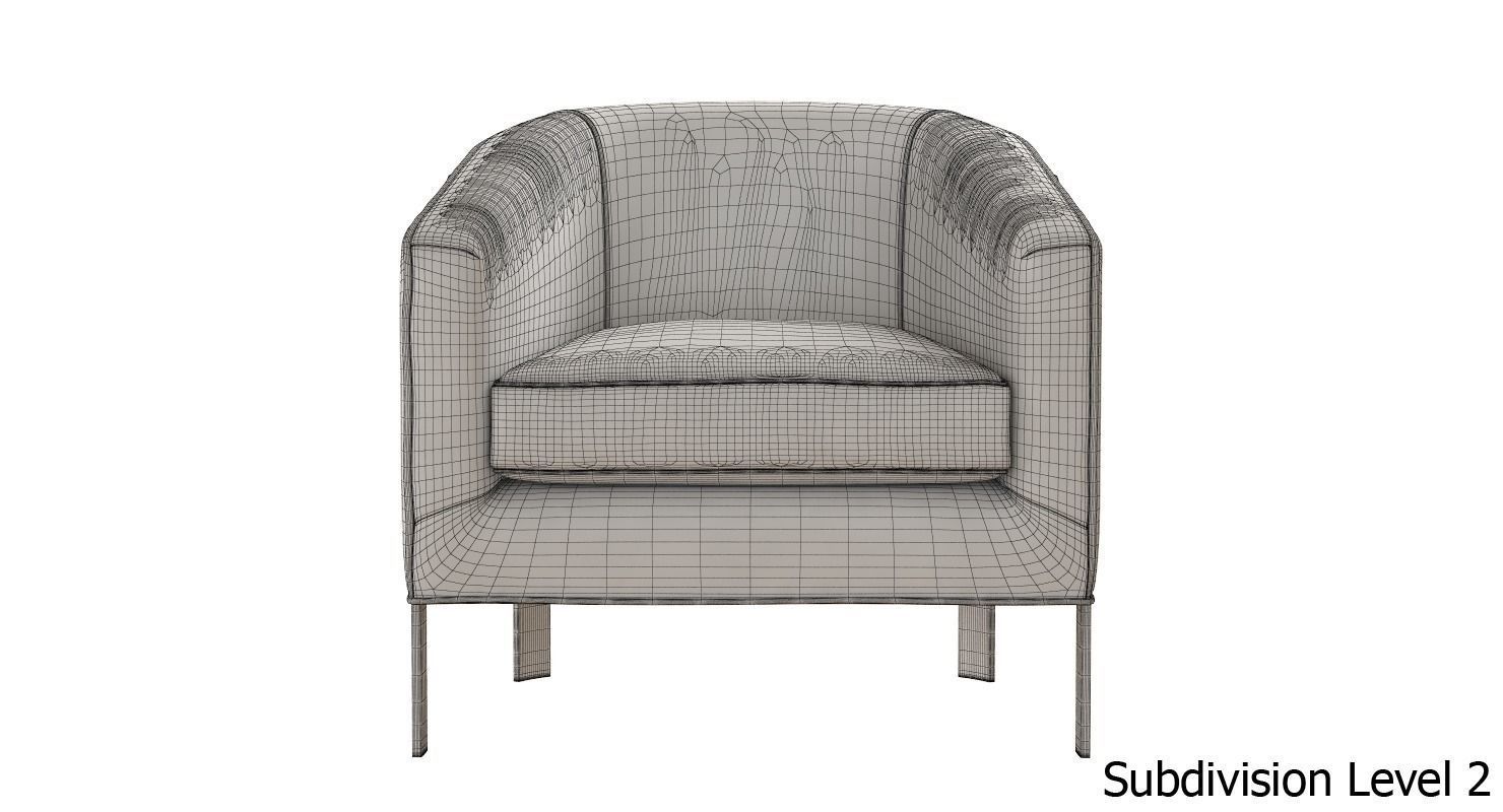 Mitchell Gold Avery Chair 3D model_8