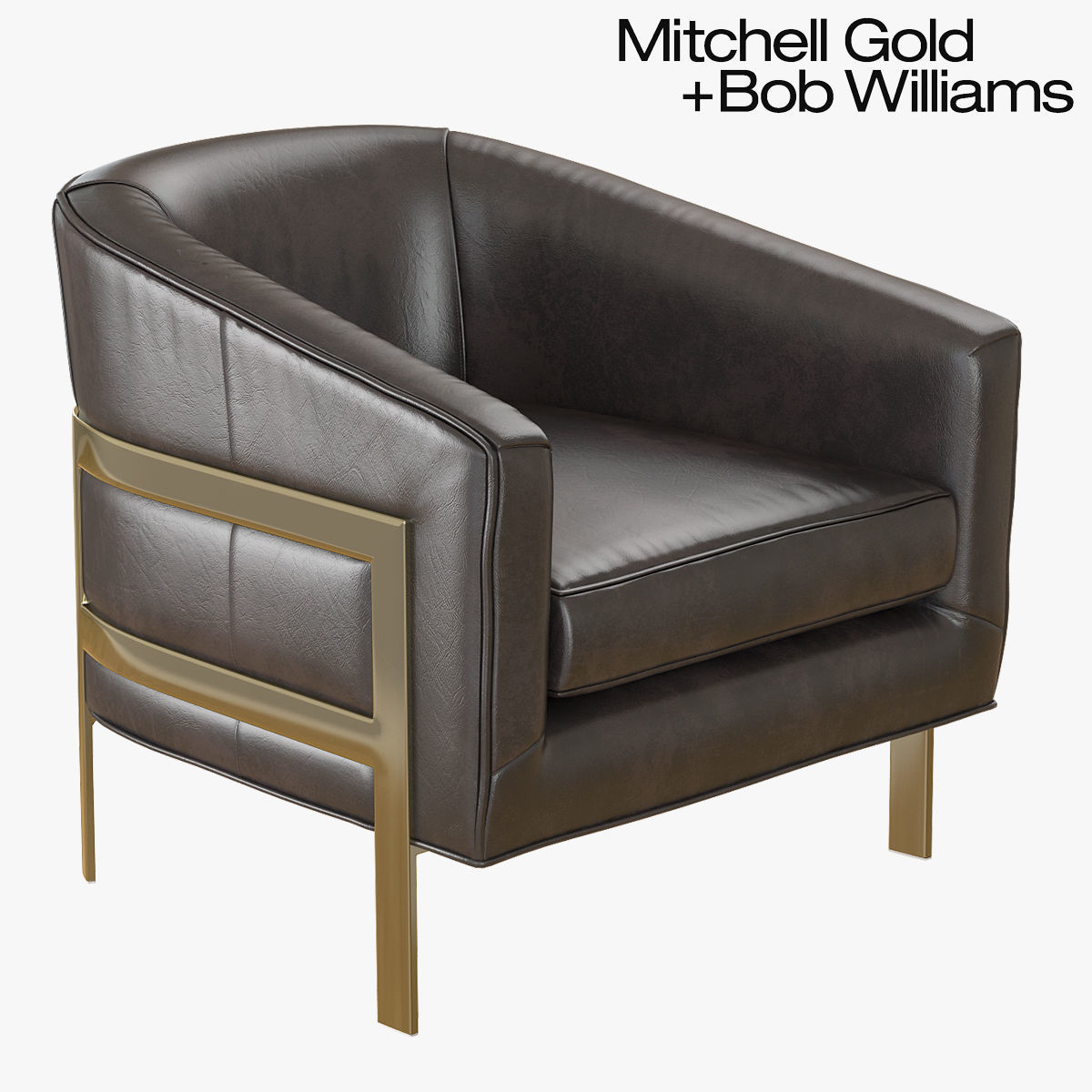 Mitchell Gold Avery Chair 3D model_0