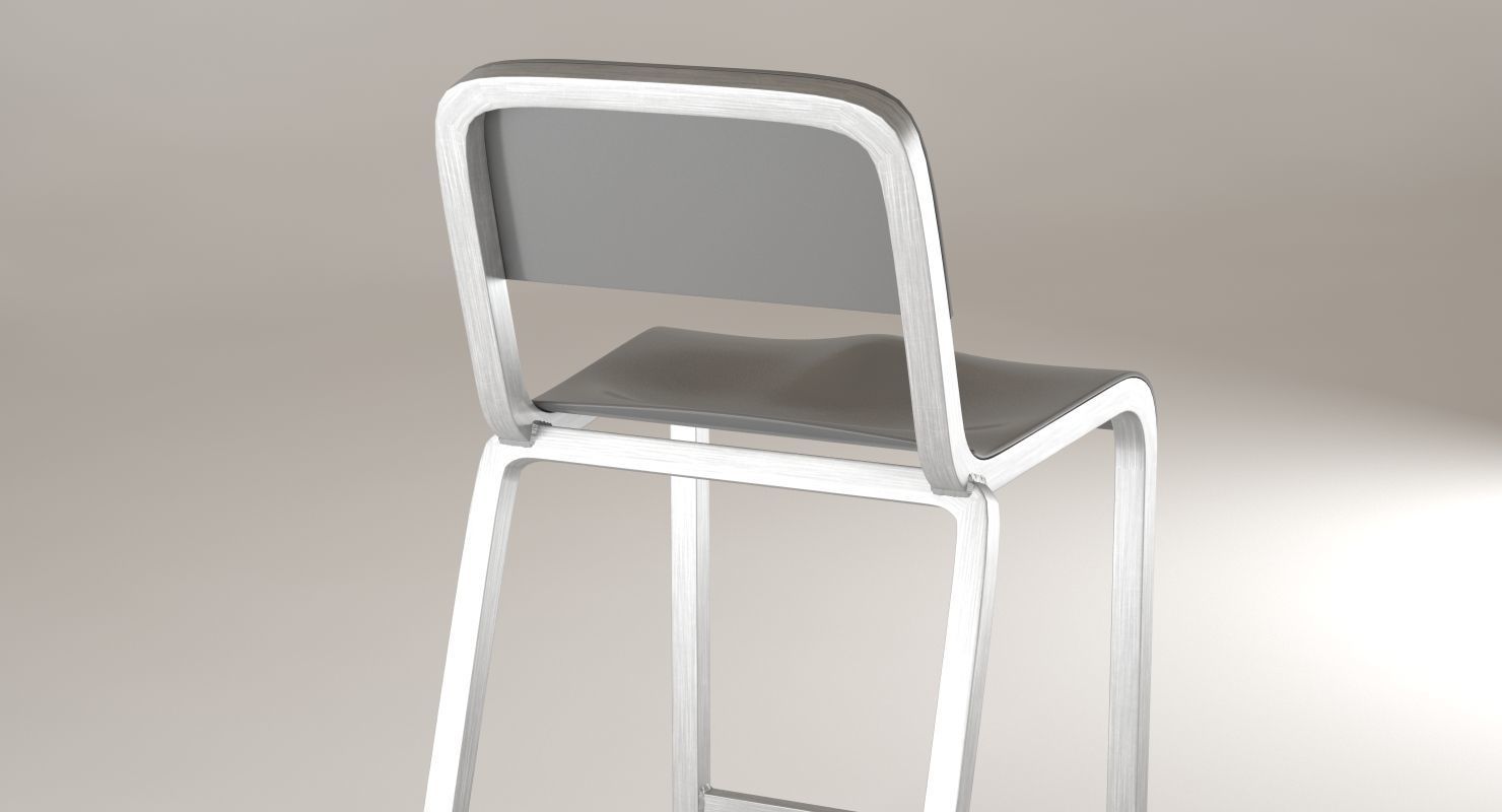 Emeco Counter Stool 3D model_6