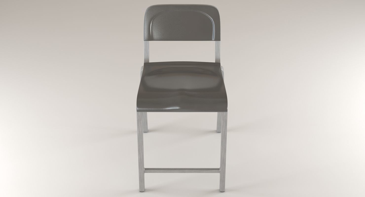 Emeco Counter Stool 3D model_5