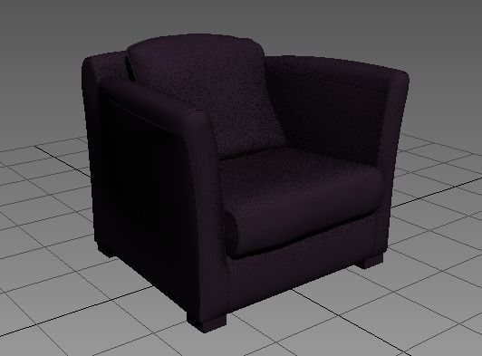 Comfy  couch 3D model