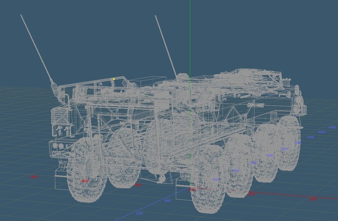 Japan Ground Self Defense Force Type96 Armored Personnel Carrier 3D model_8