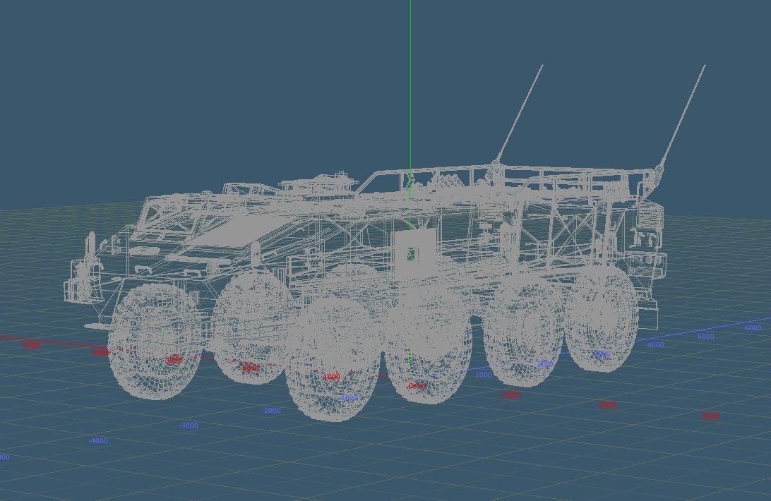 Japan Ground Self Defense Force Type96 Armored Personnel Carrier 3D model_6