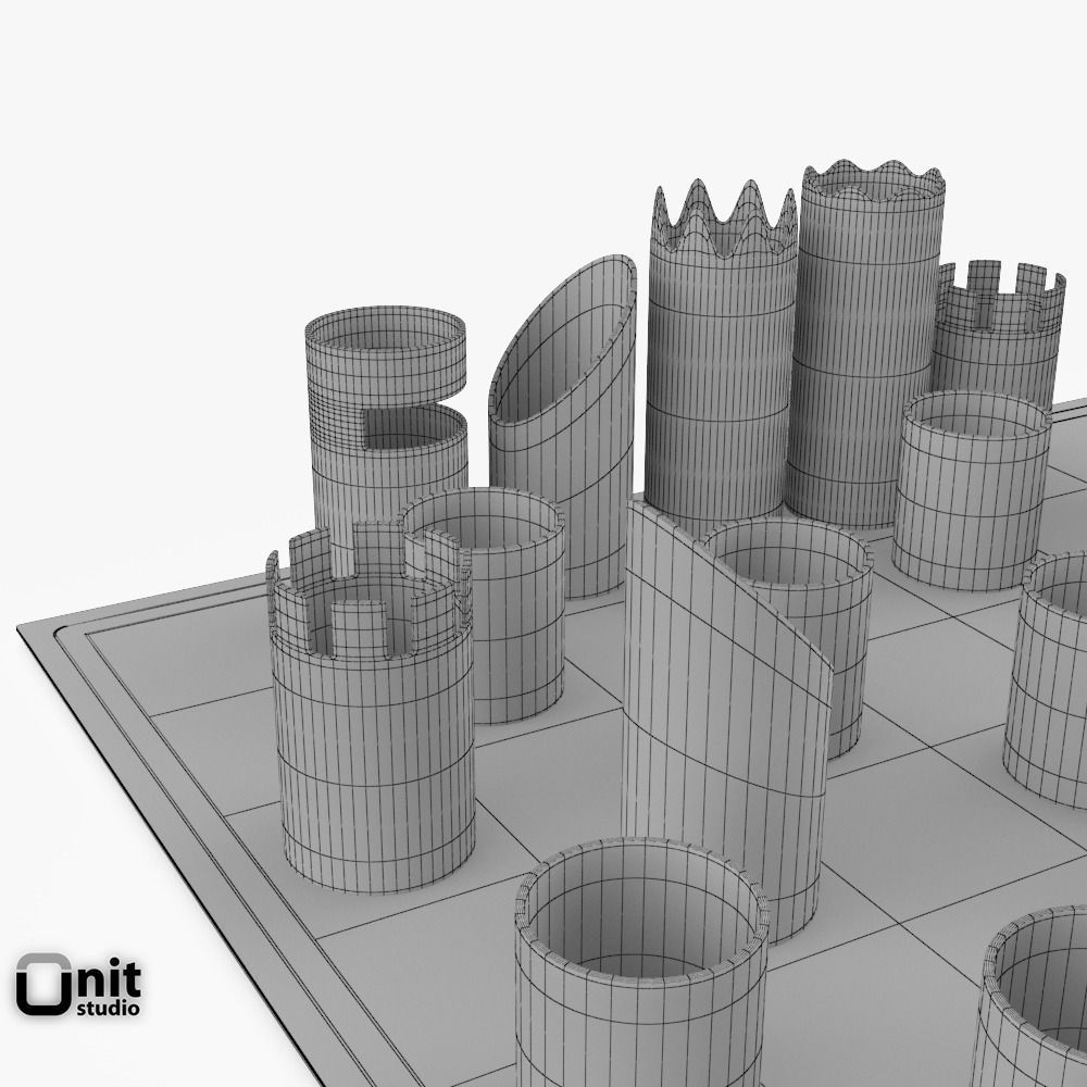 YAP chess game by Philippi 3D model_10