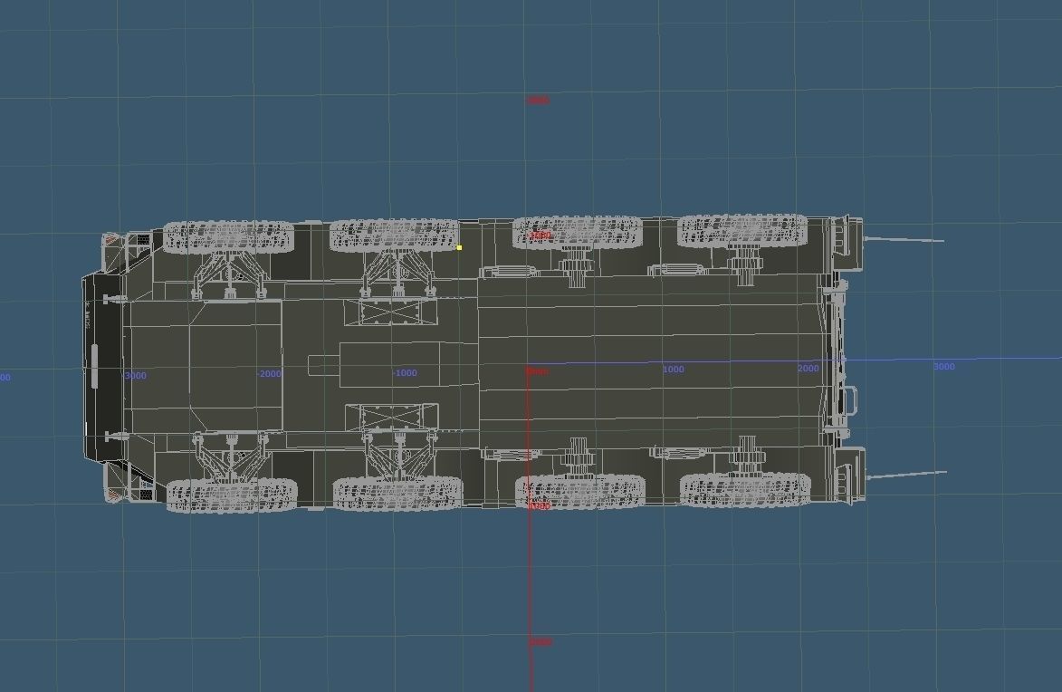 Japan Ground Self-Defense Force Type96 APC Default Color 3D model_6