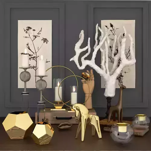 decorative set Coral