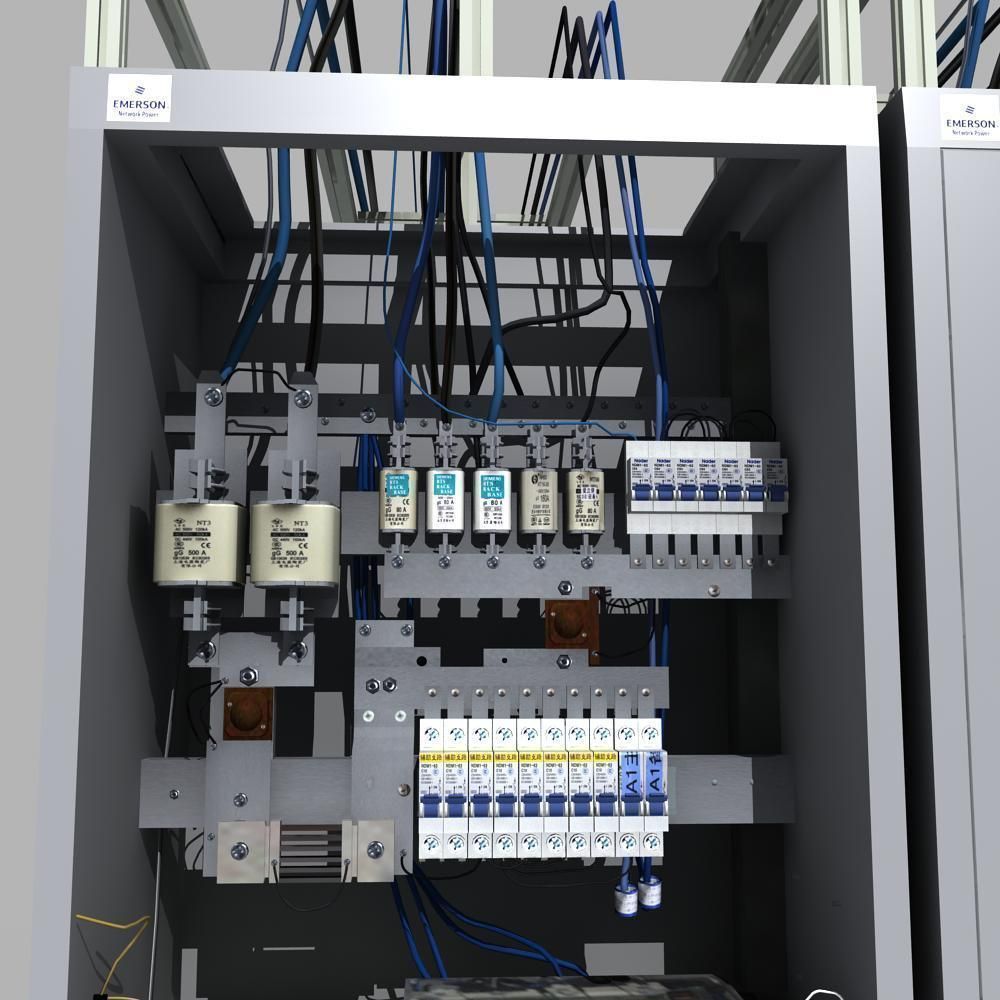 Telecom Power System 04 3D model_9