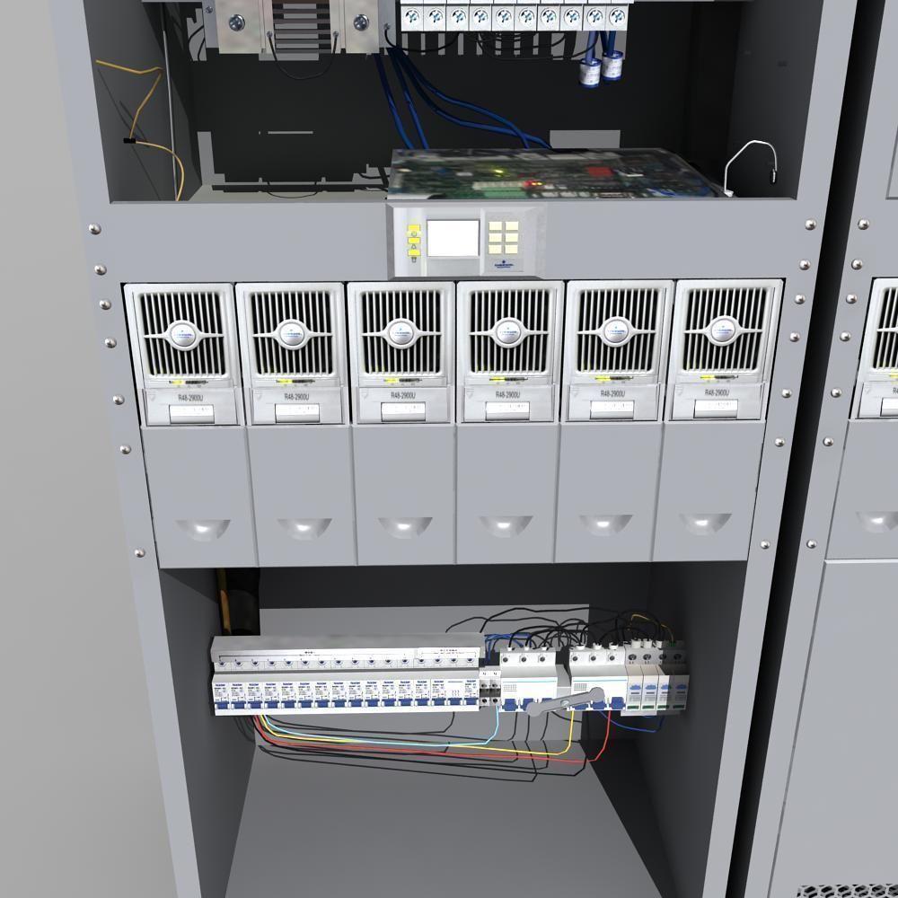 Telecom Power System 04 3D model_13
