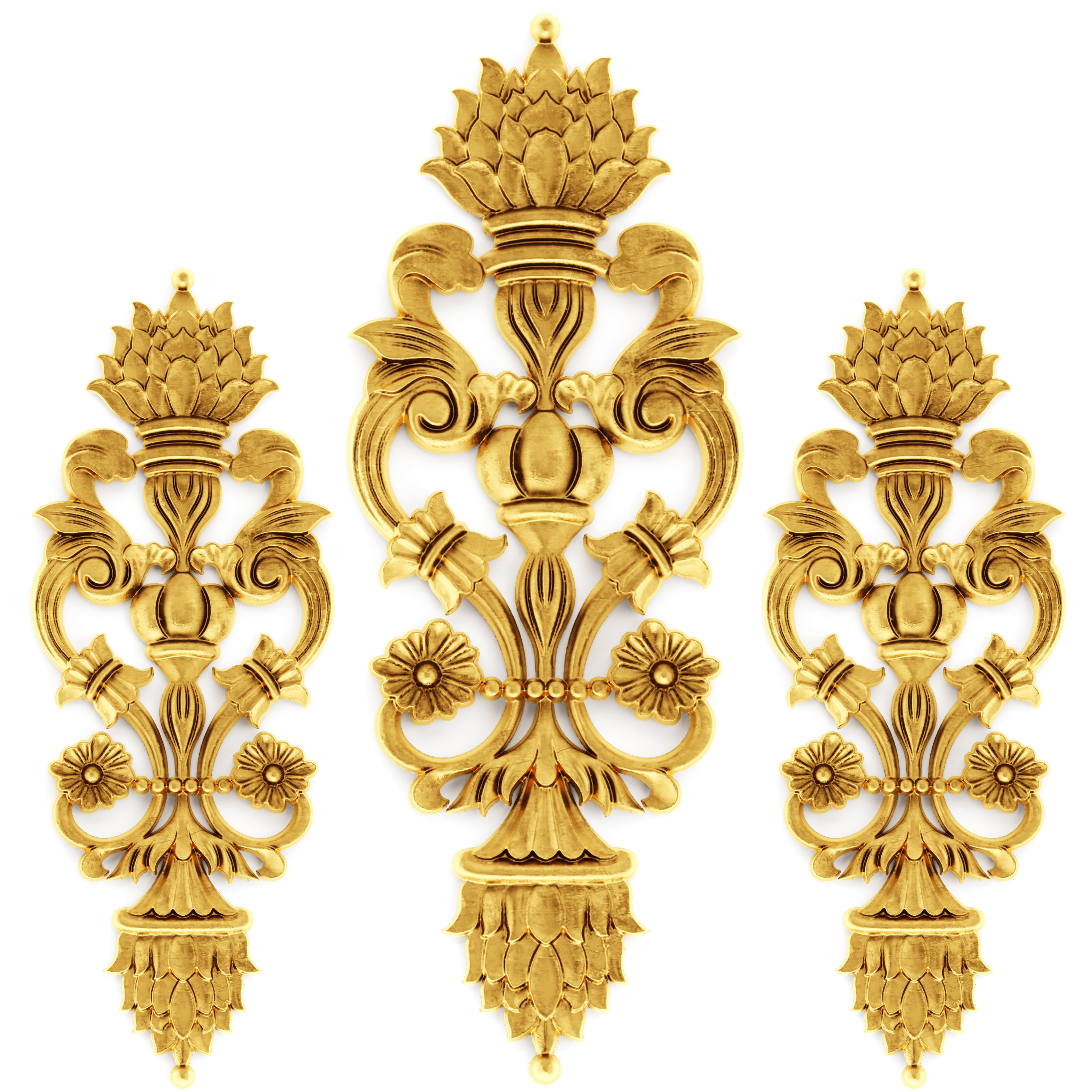 Cartouches SET 37 3D model_21