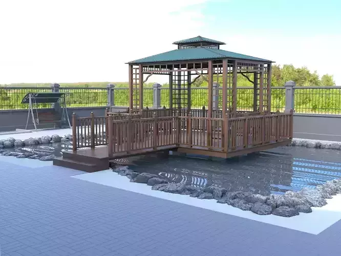 Garden alcove corona