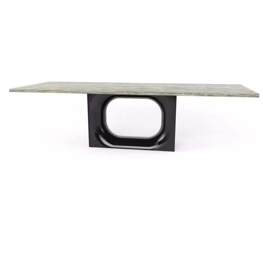 Community Table Low-poly 3D model