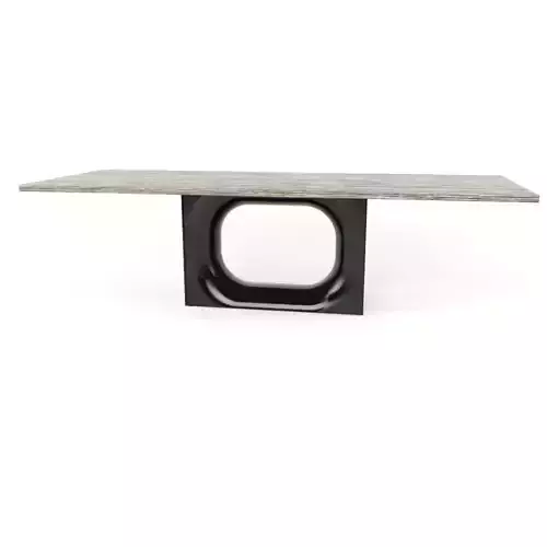 Community Table Low-poly 3D model