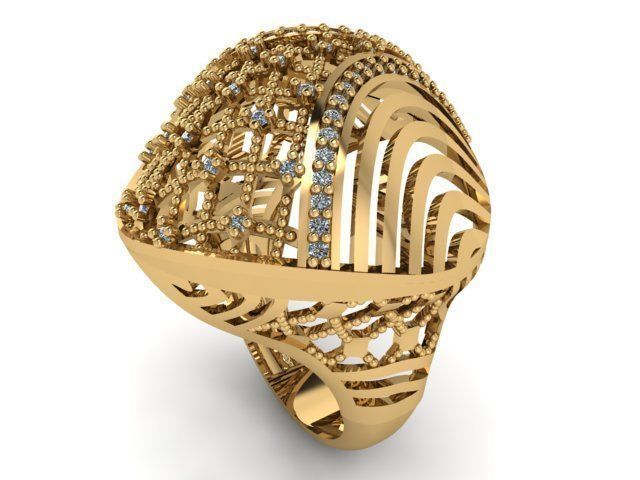 Ring R0329 3D print model_1