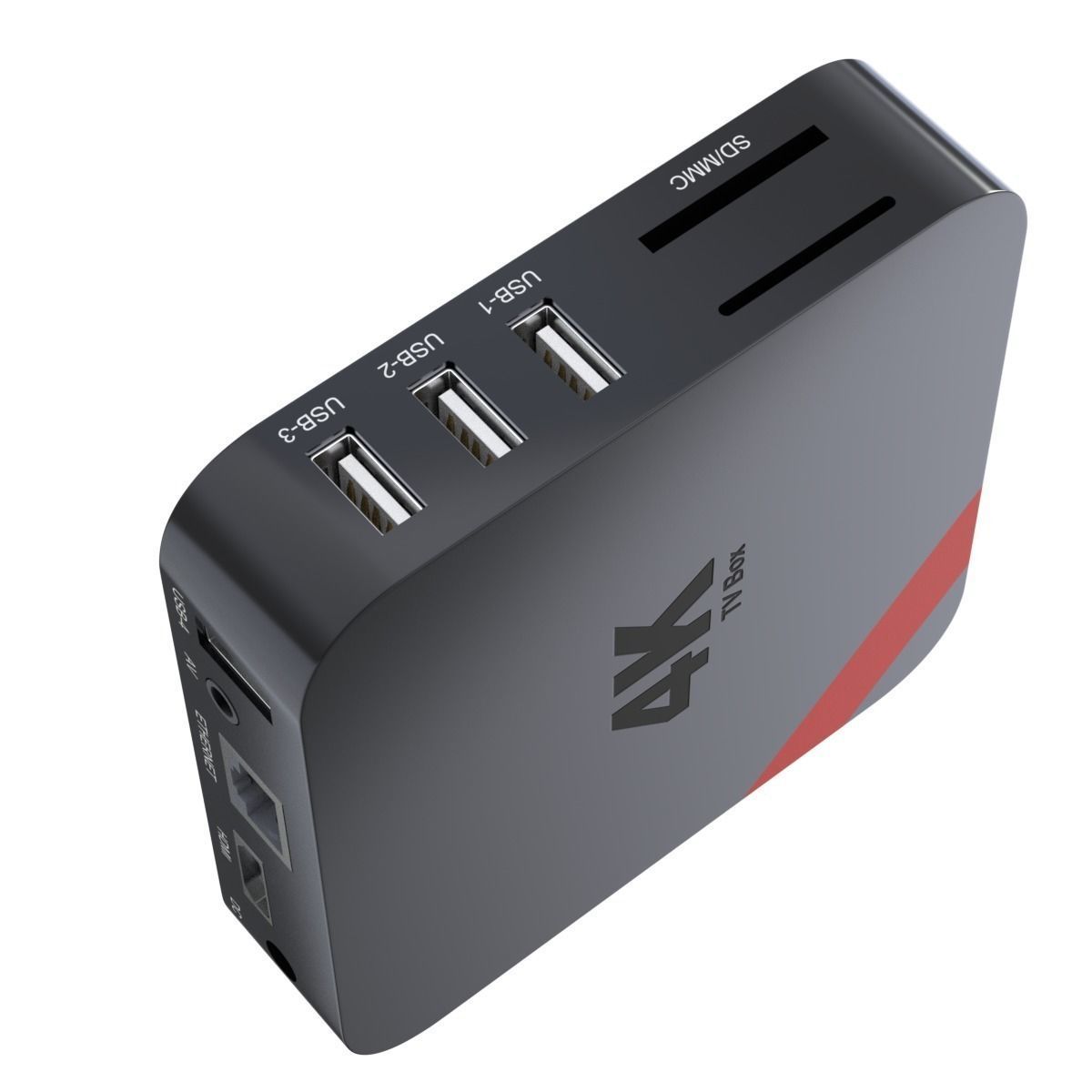 Media TV Box 3D model_7