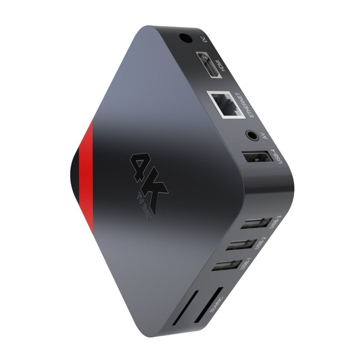 Media TV Box 3D model_1