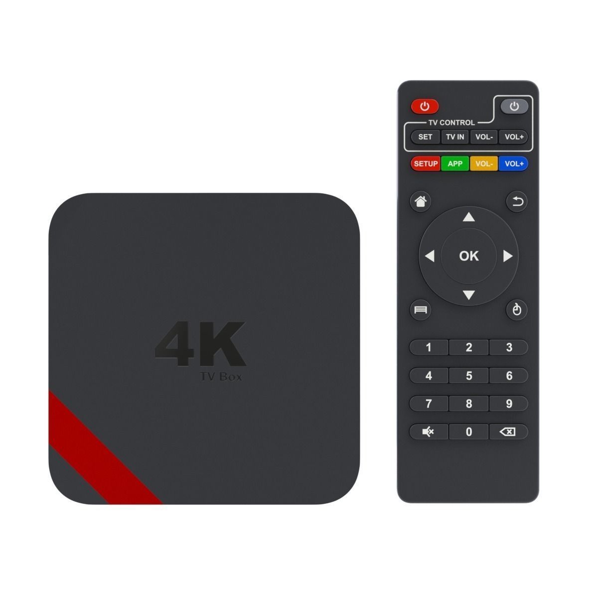 Media TV Box 3D model_3