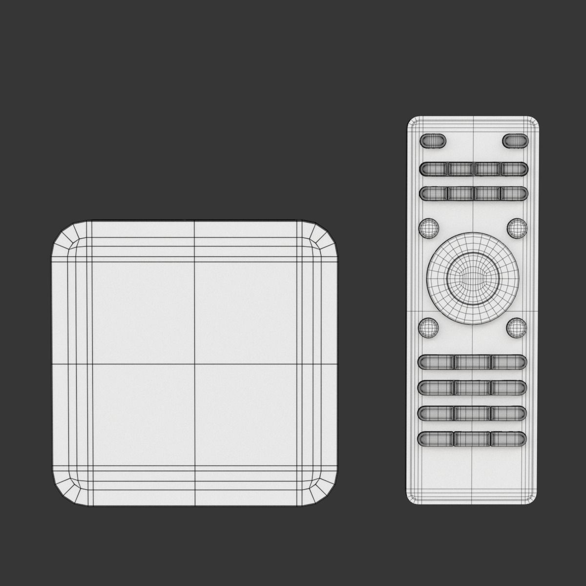 Media TV Box 3D model_10