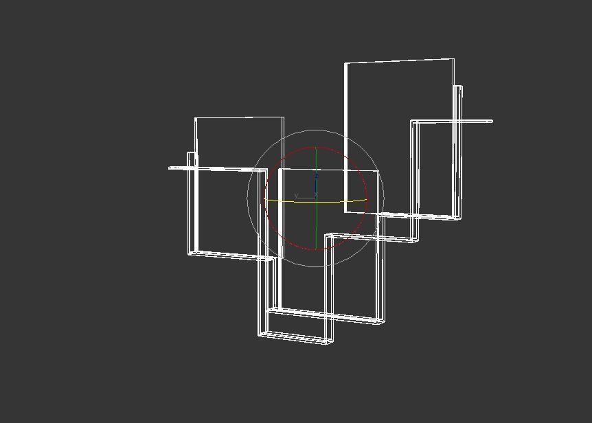 Guidelines Magazine Rack Low-poly 3D model_8