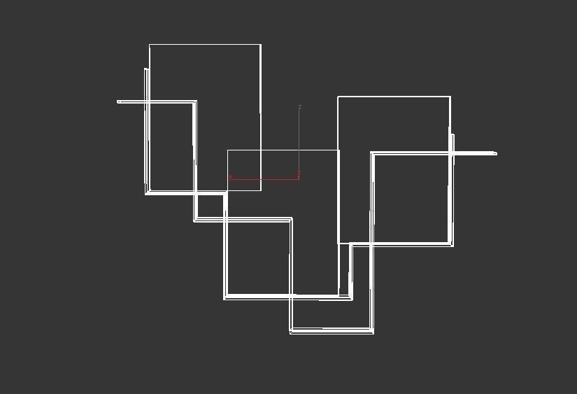 Guidelines Magazine Rack Low-poly 3D model_6