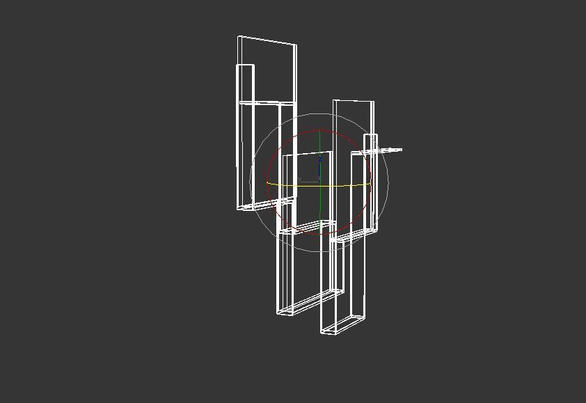 Guidelines Magazine Rack Low-poly 3D model_7