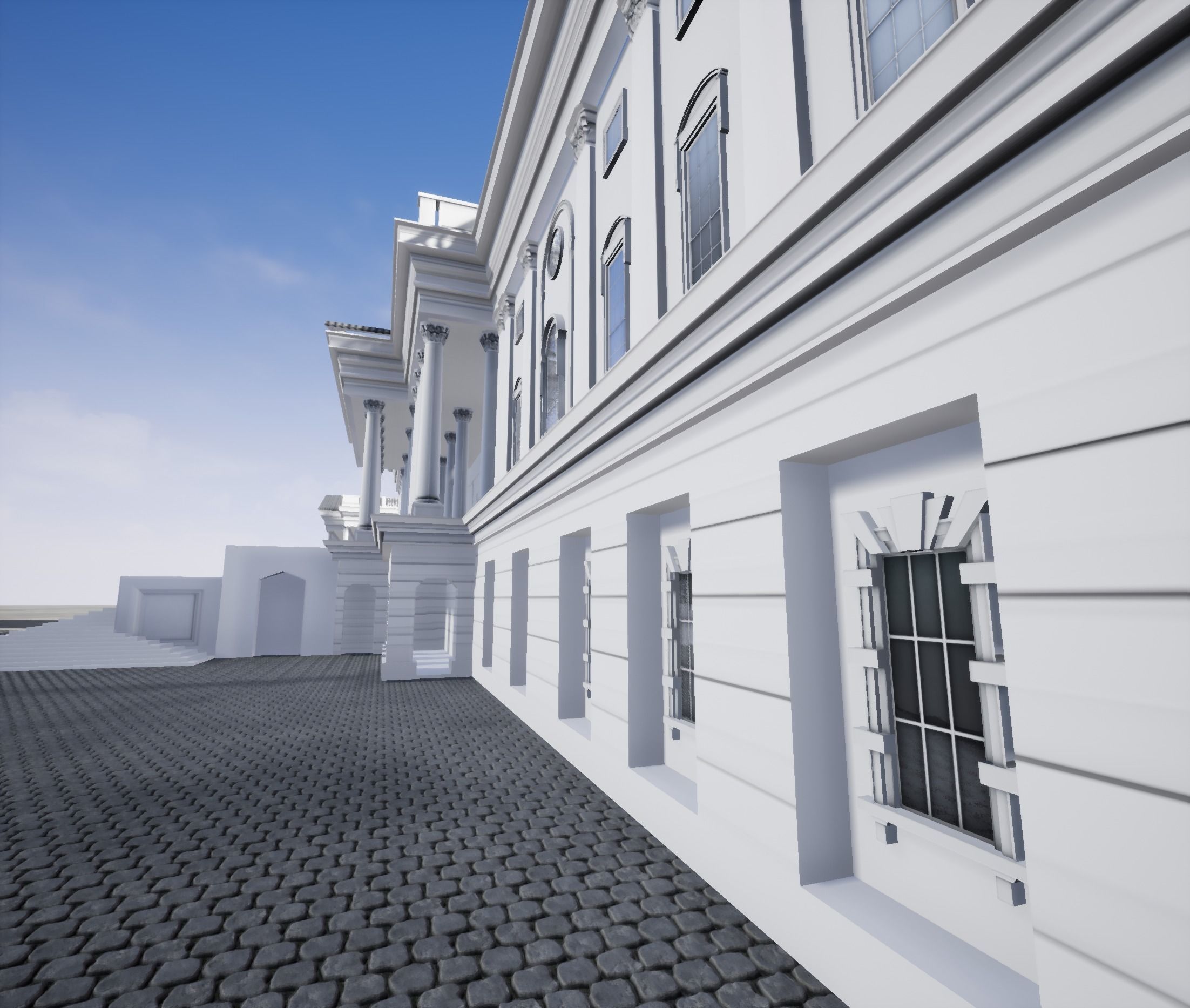 United States Capitol low poly Low-poly 3D model_58