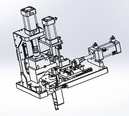 pneumatic clamp 3D model_3