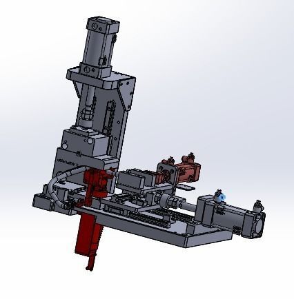 pneumatic clamp 3D model_8