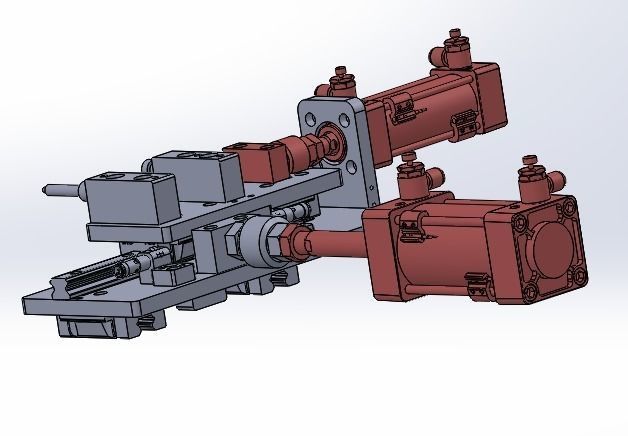 pneumatic clamp 3D model_7