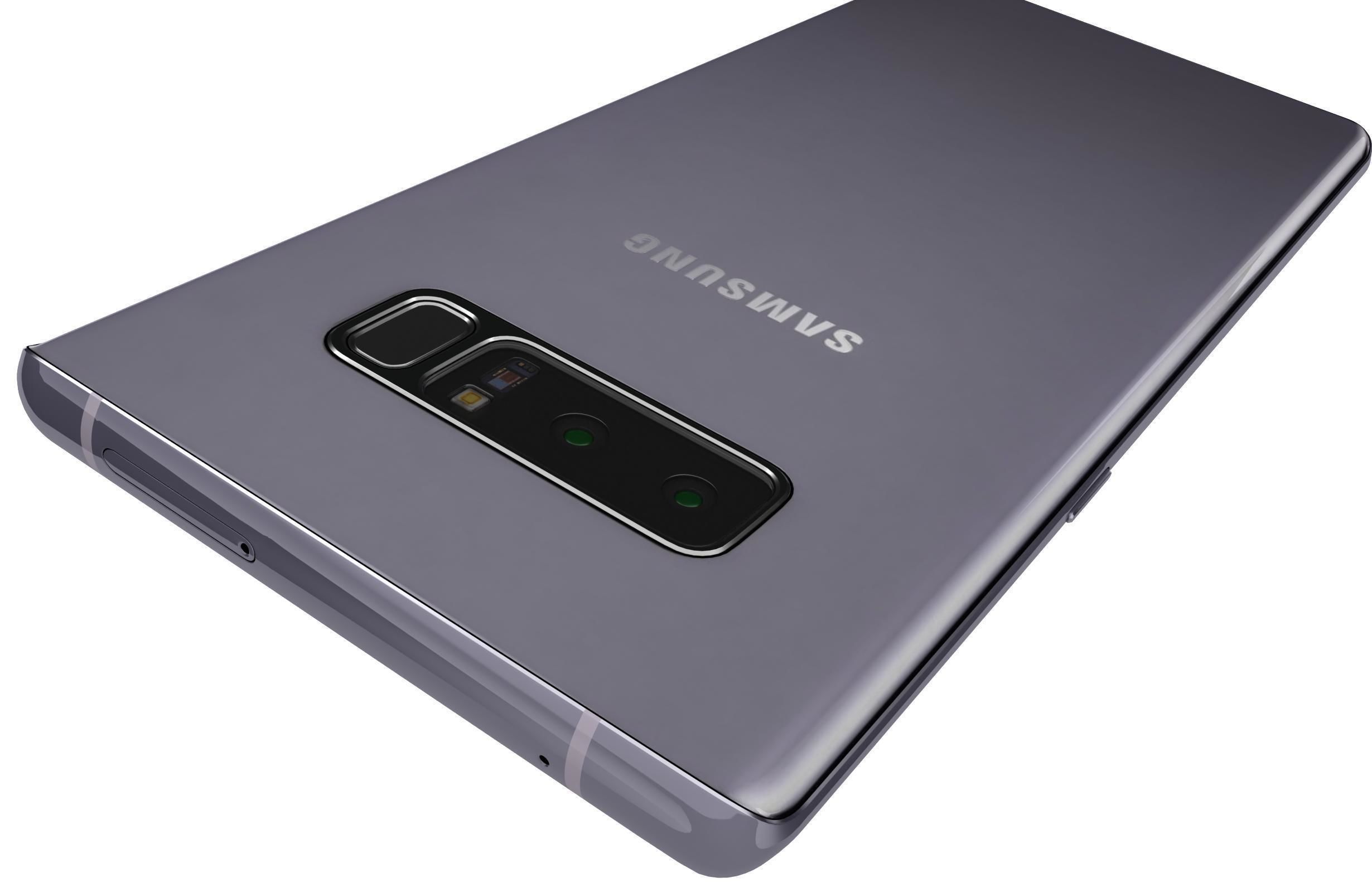 Samsung Galaxy Note 8 All Colors 3D model_45