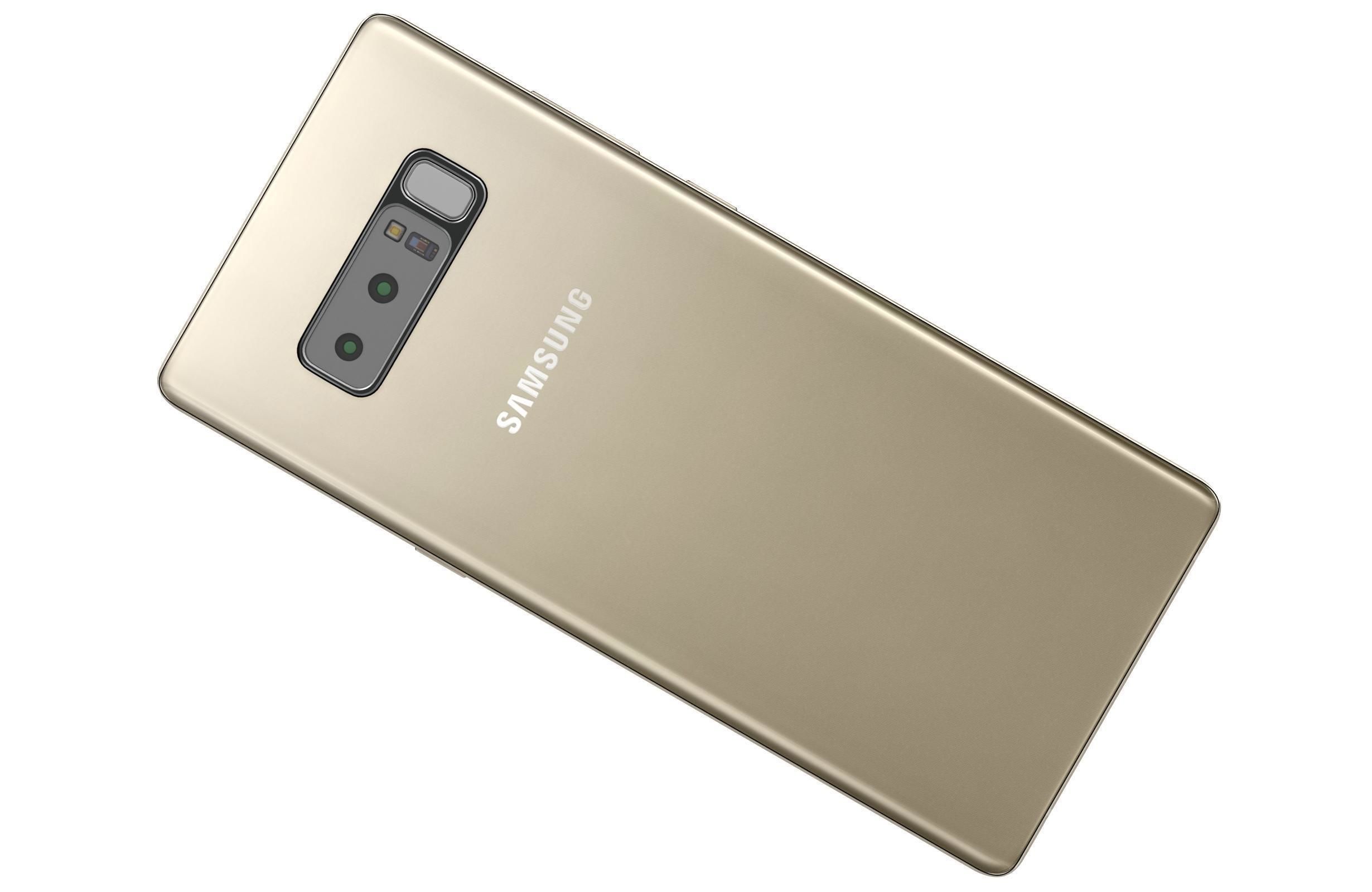 Samsung Galaxy Note 8 All Colors 3D model_27