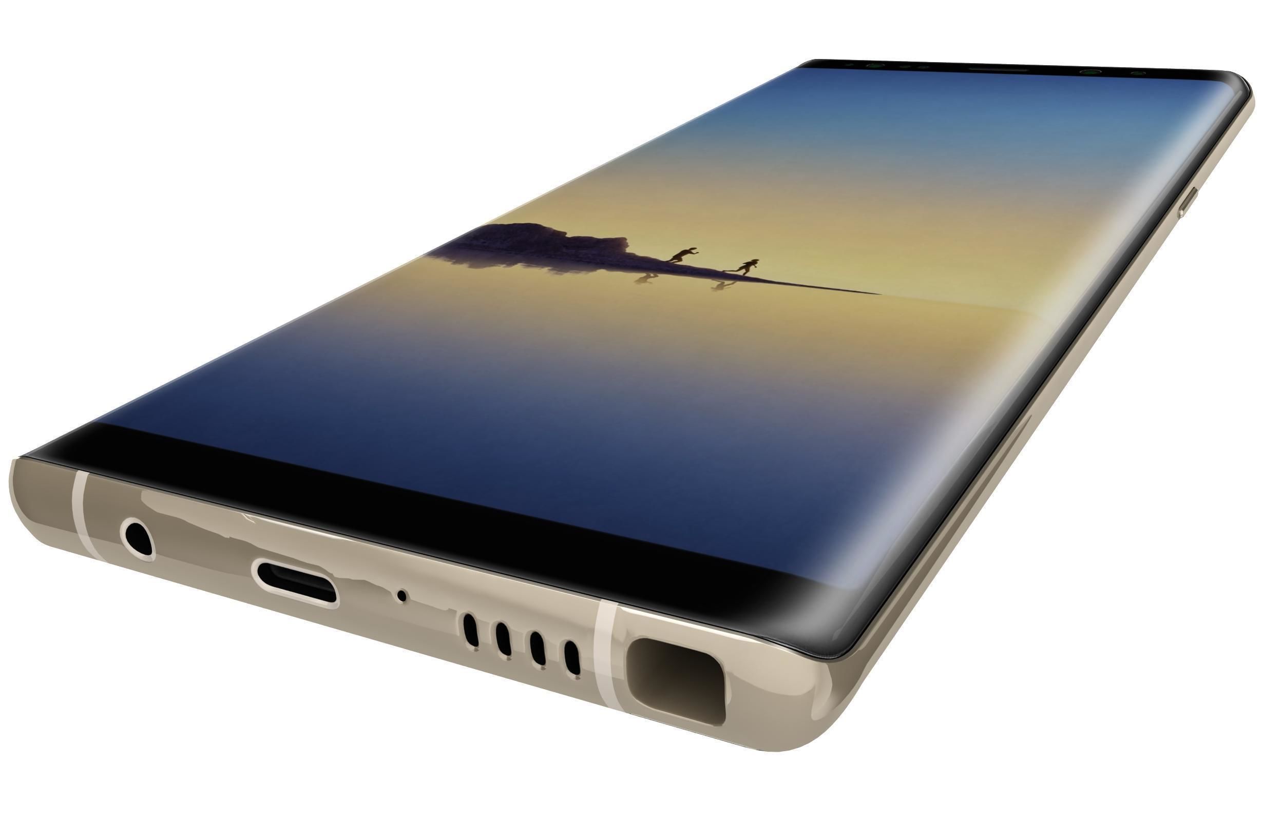 Samsung Galaxy Note 8 All Colors 3D model_35