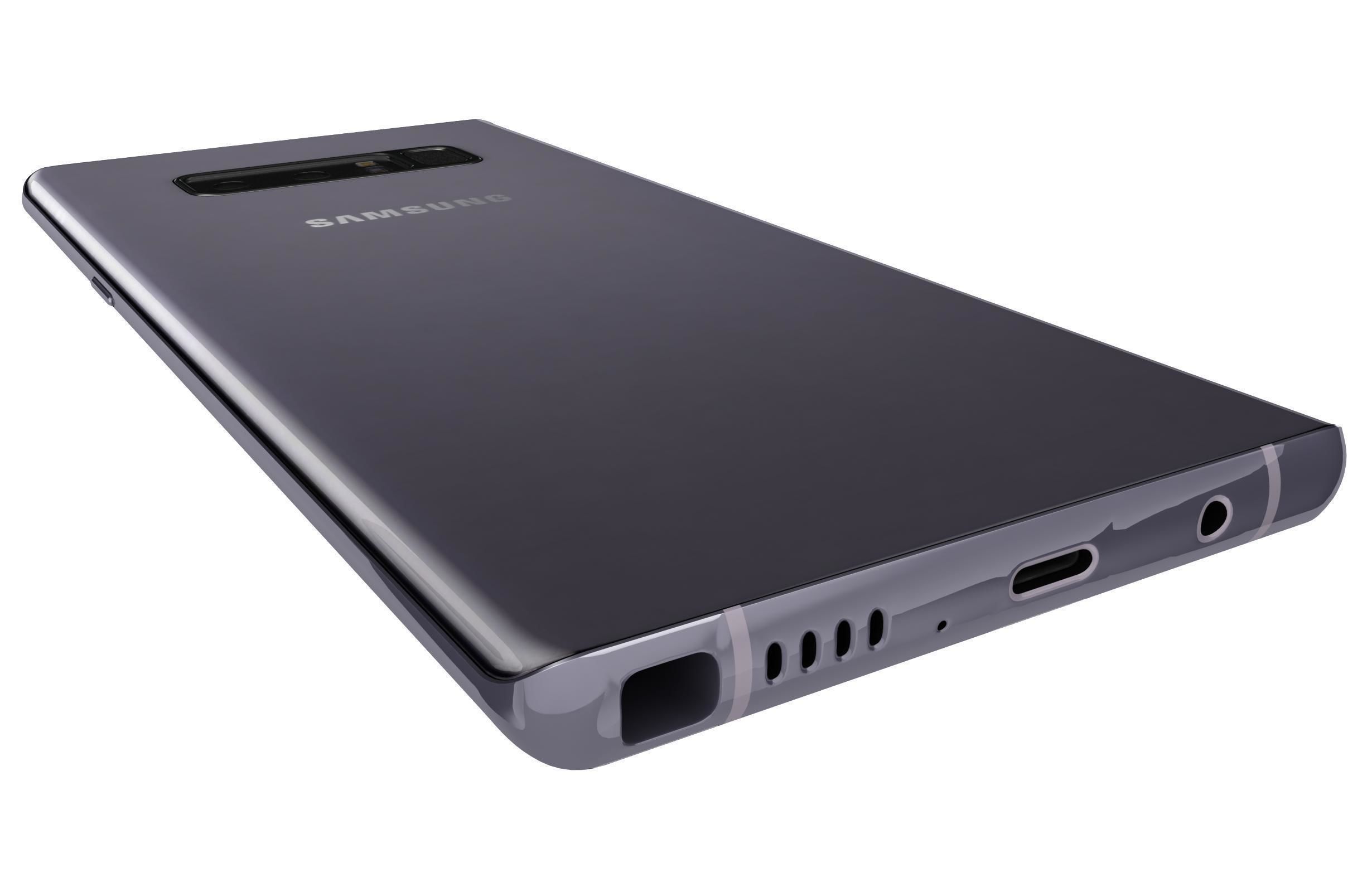 Samsung Galaxy Note 8 All Colors 3D model_49