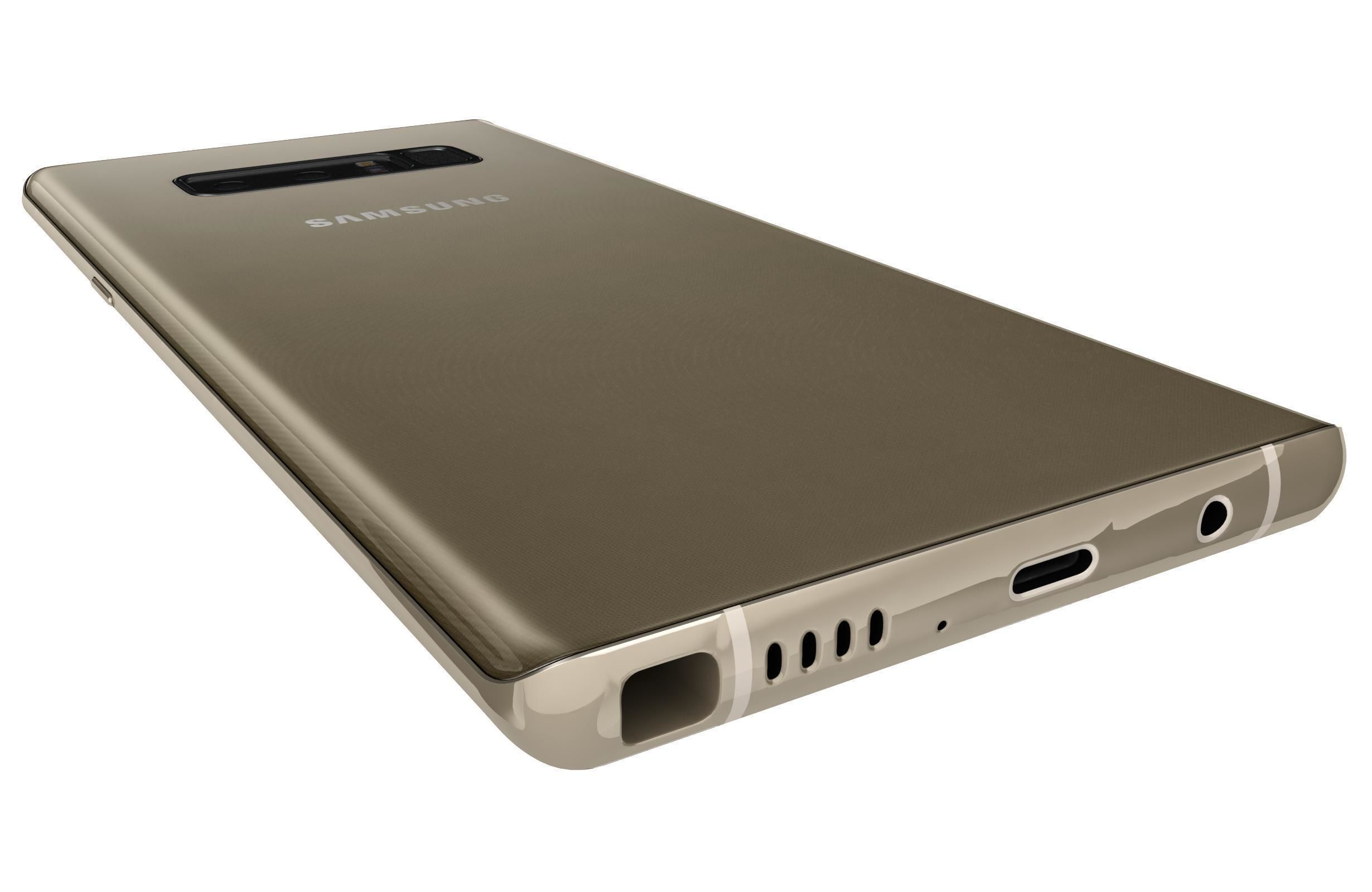 Samsung Galaxy Note 8 All Colors 3D model_47