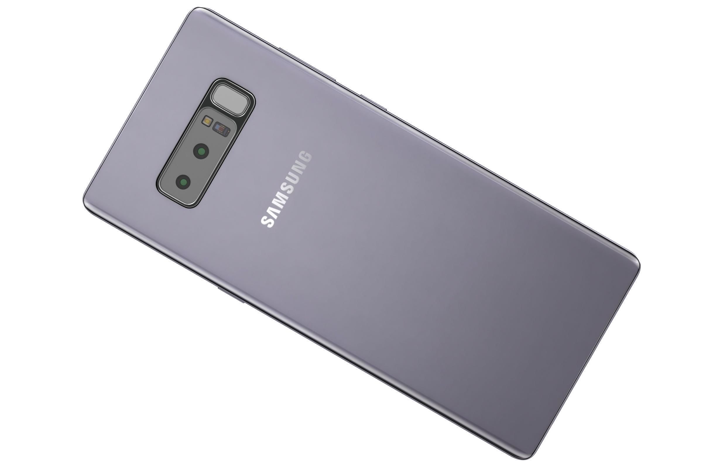 Samsung Galaxy Note 8 All Colors 3D model_29