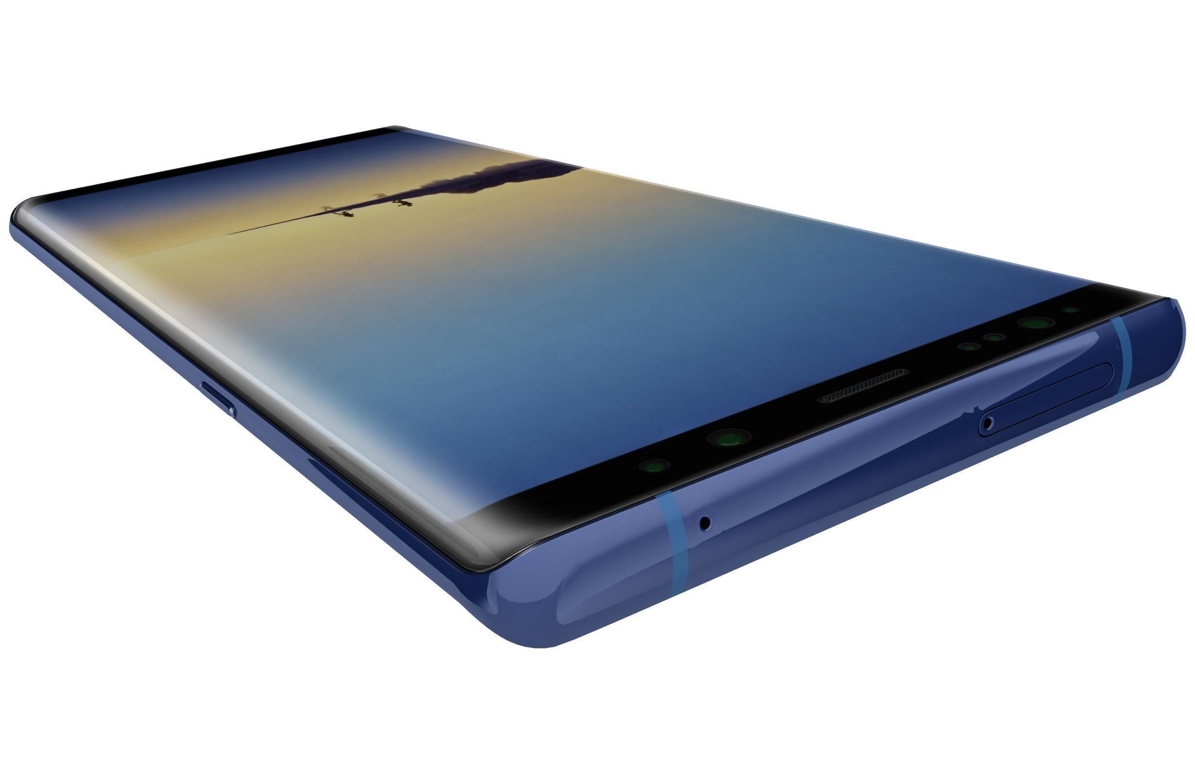 Samsung Galaxy Note 8 All Colors 3D model_36