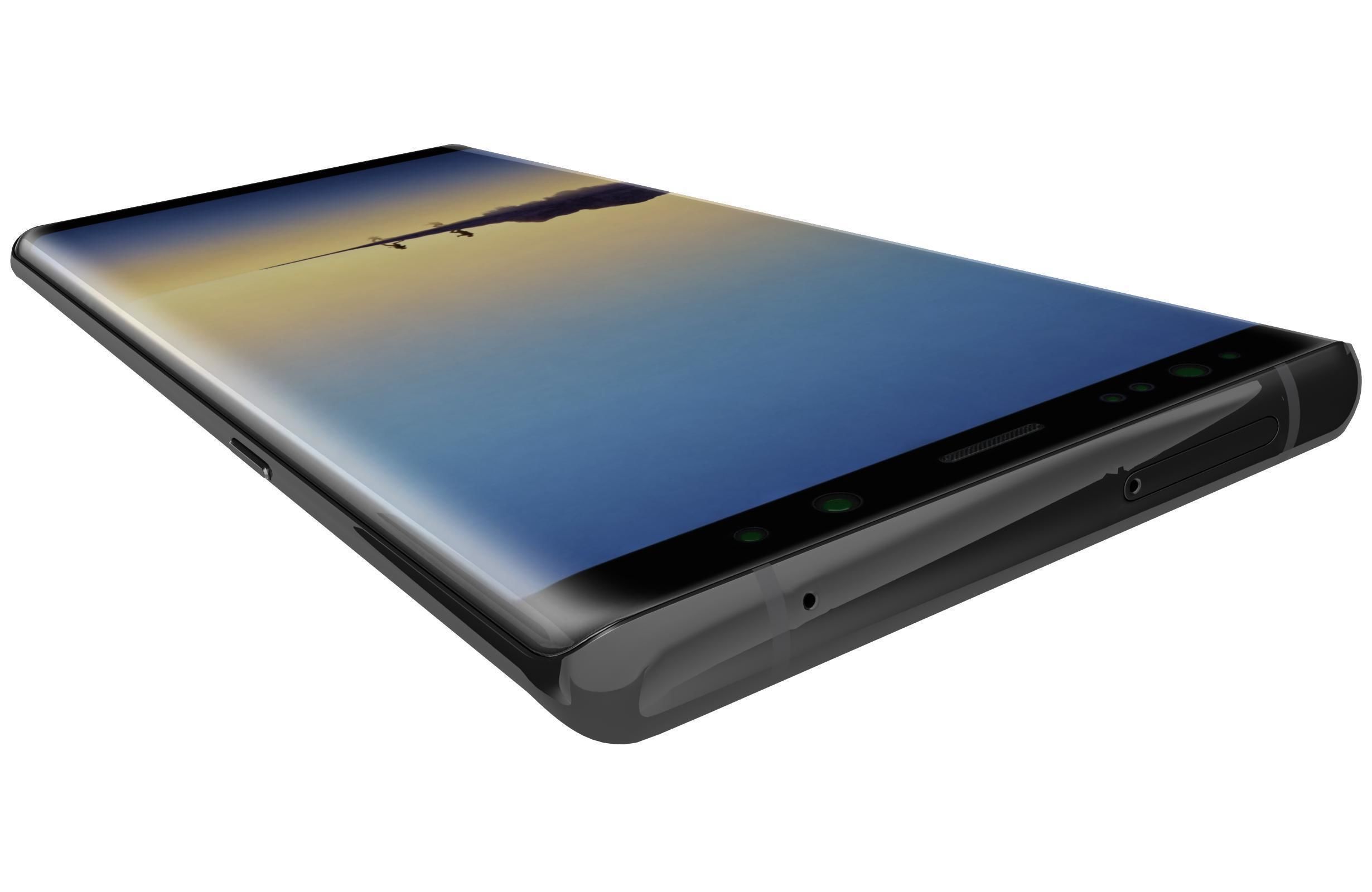 Samsung Galaxy Note 8 All Colors 3D model_39