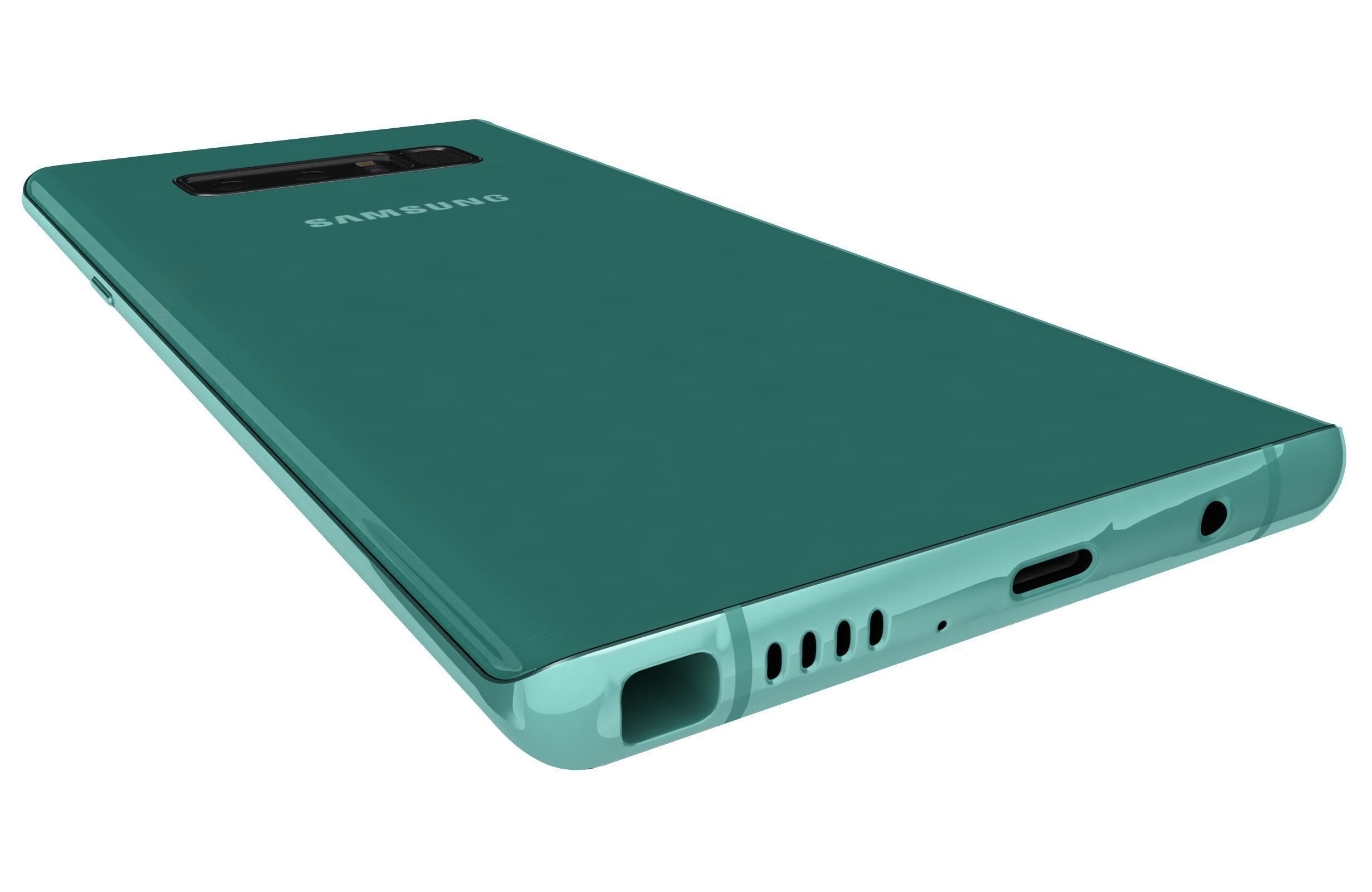 Samsung Galaxy Note 8 All Colors 3D model_46