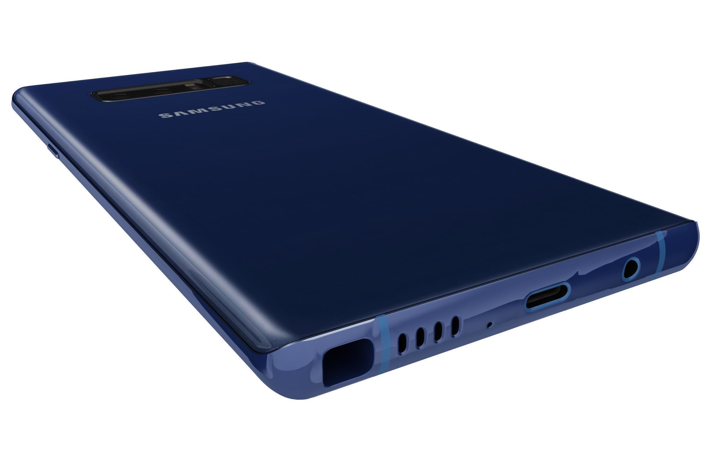Samsung Galaxy Note 8 All Colors 3D model_48