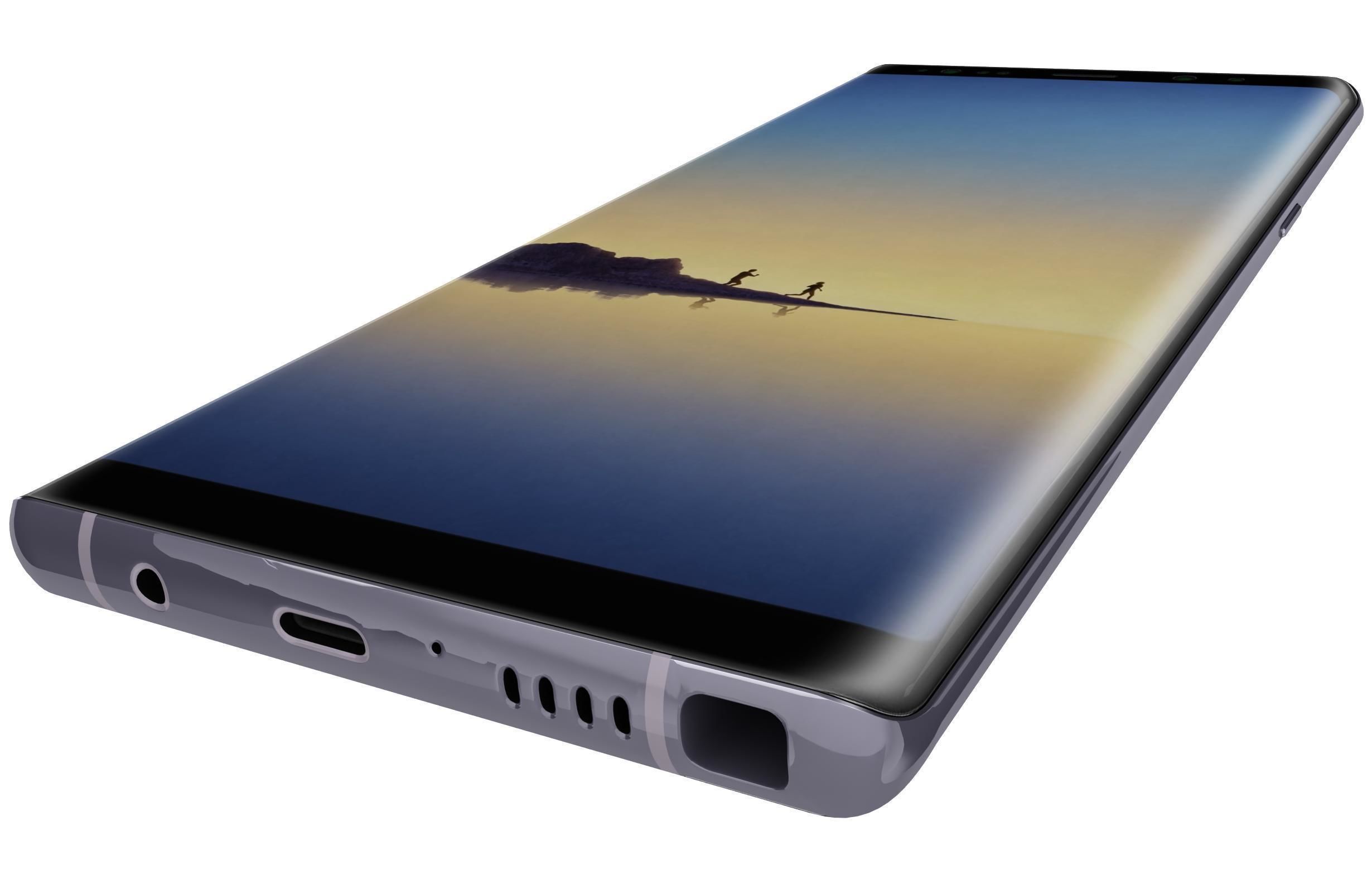 Samsung Galaxy Note 8 All Colors 3D model_34