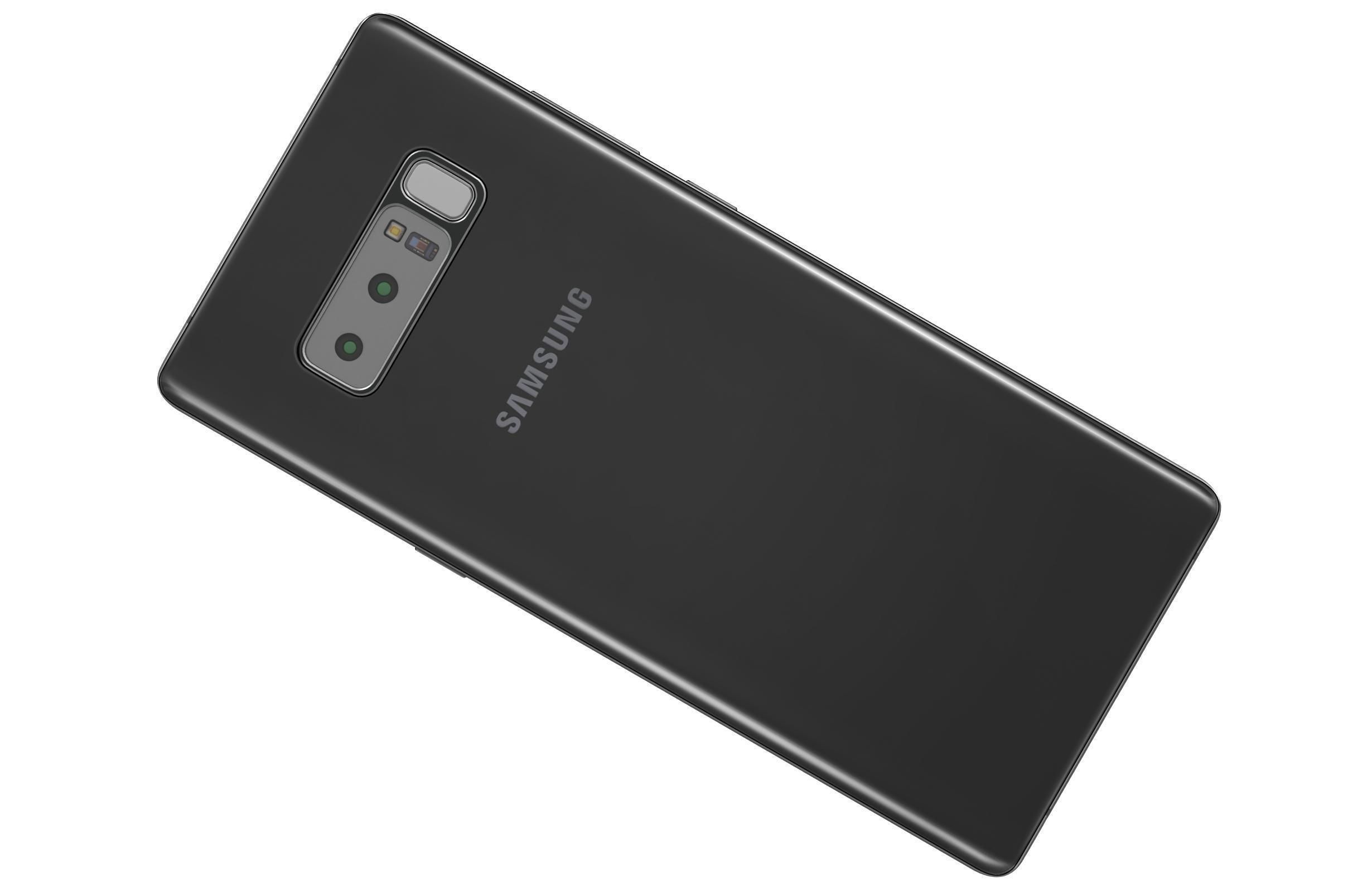 Samsung Galaxy Note 8 All Colors 3D model_28